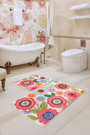 Mijölnir Juego de alfombras de baño Galvin Multicolor